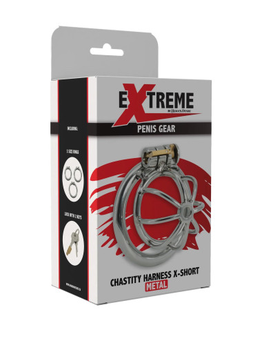 Chestity Cock Harness X-Short