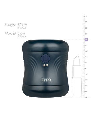 FPPR. - 2 Sided Vibrating Masturbator Blue