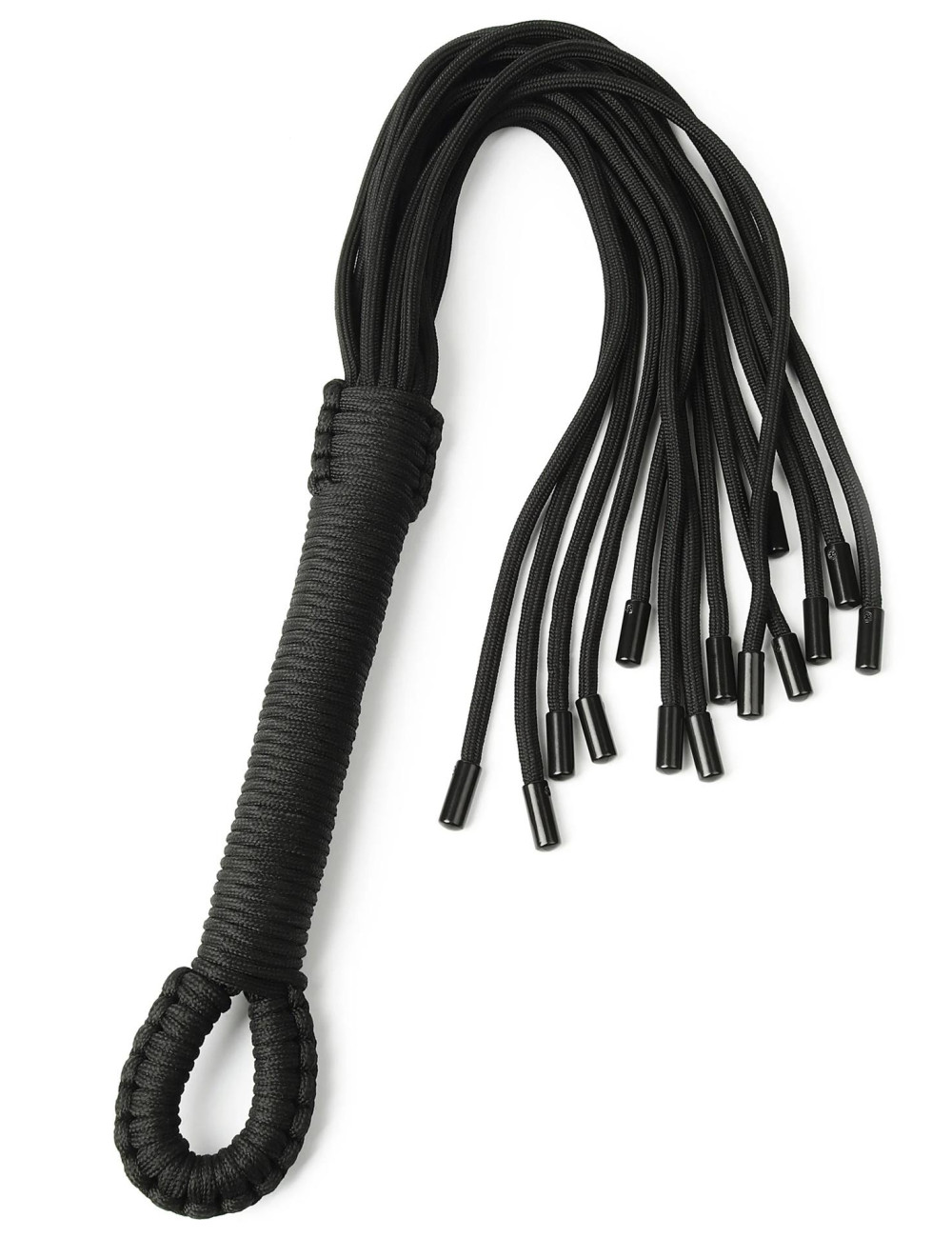 Taboom Knot Flogger Black - flogger czarny