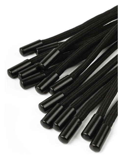 Taboom Knot Flogger Black - flogger czarny