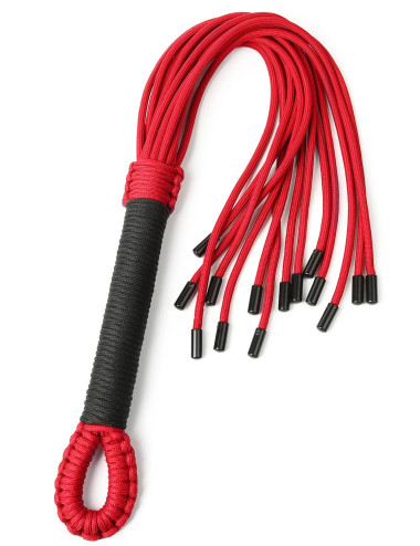 Knot Flogger Red