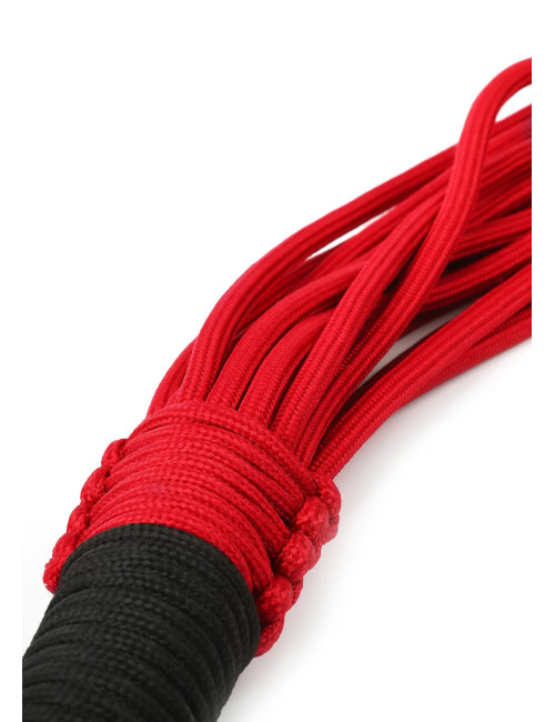 Taboom Knot Flogger Red - flogger czerwony
