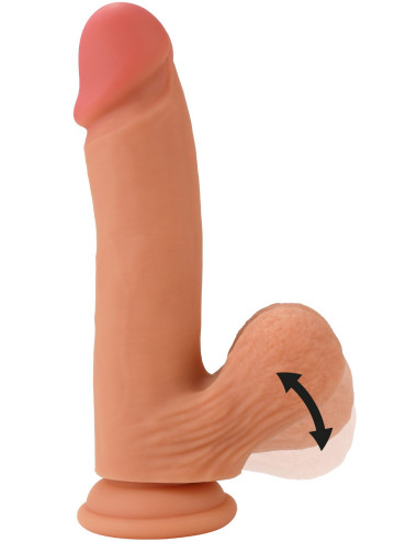 Realistic Dildo Liquid Silicone 19 cm