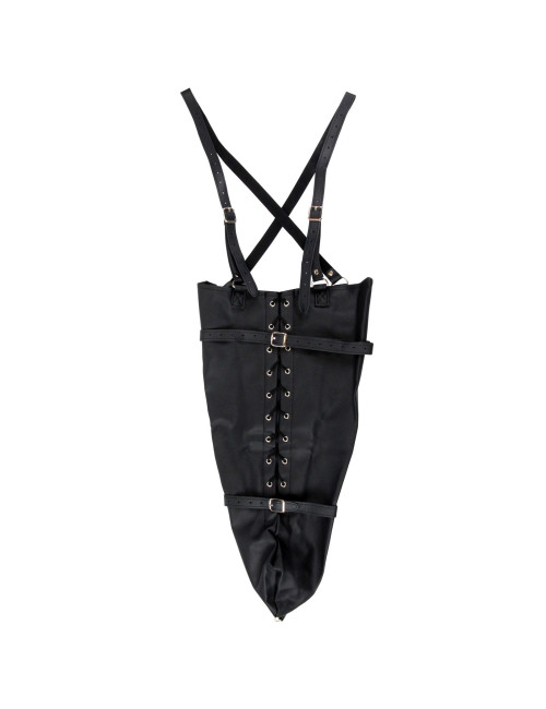 Ouch! Lace-up Full Sleeve Arm Restraint Black – Krępujące Rękawy BDSM