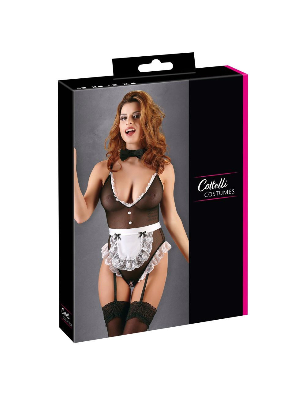 Cottelli Costumes Kostium Pokojówki Maid Body M