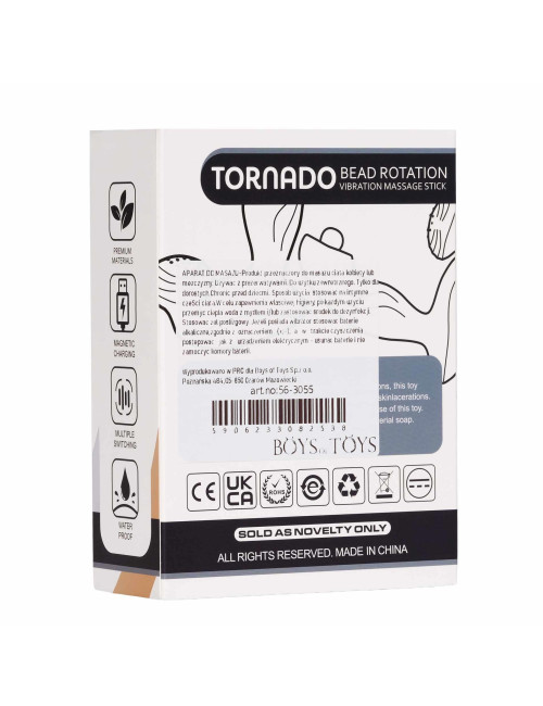 Tornado vibration massager prostate massager