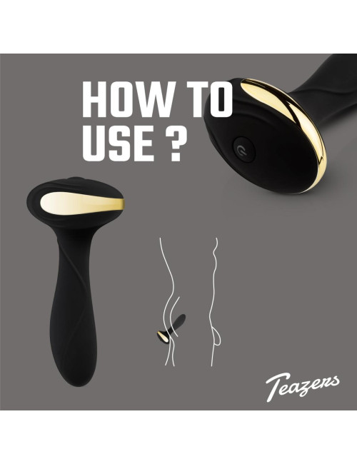 Teazers Analvibrator z Funkcją Podgrzewania