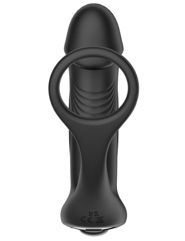 Thrusting anal vibrator