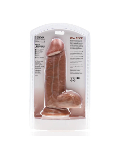 Extra Thick Straight with Balls 20,3 cm - Tan