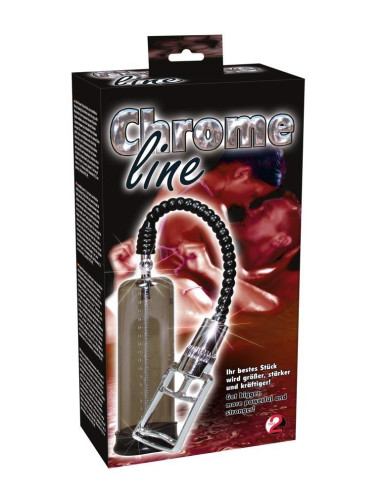 You2Toys Chrome Line Penispumpe pompka powiększająca