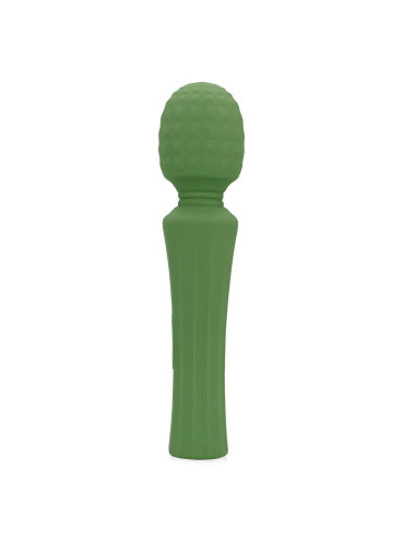 Powerful Wand Vibrator Massager with Still Handle - Green Mumba