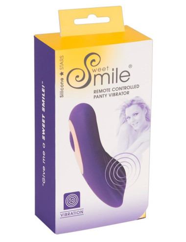 Sweet Smile RC Panty Vibrator - Dyskretny wibrator z pilotem