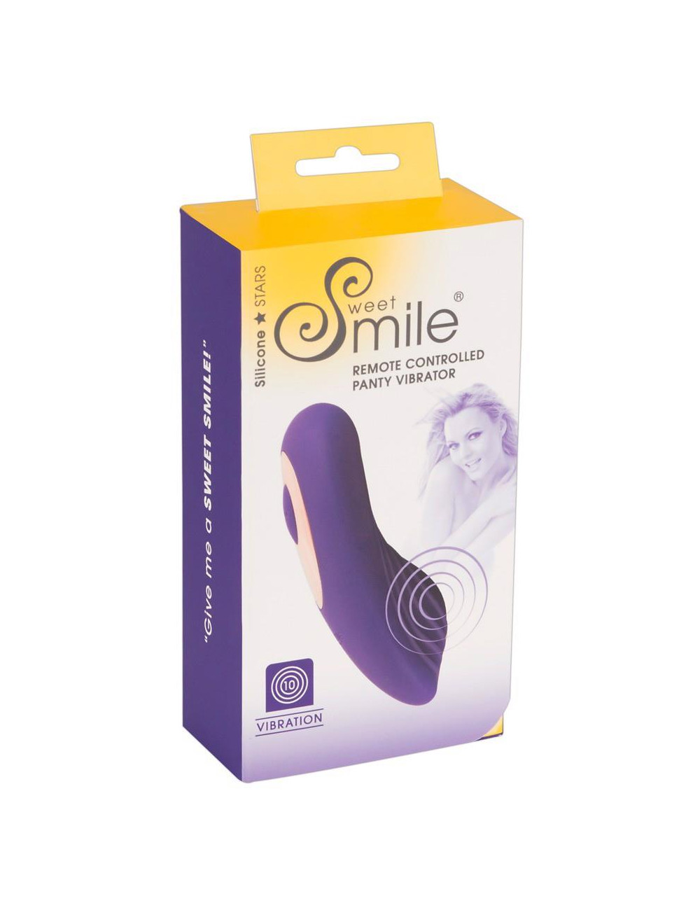 Sweet Smile RC Panty Vibrator - Dyskretny wibrator z pilotem