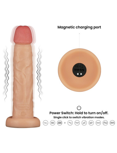 Lovetoy Power Basics Realistyczny Wibrator 26 cm