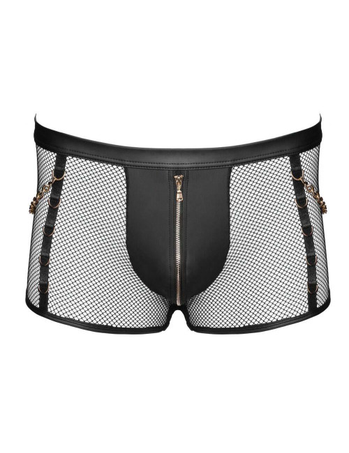 Svenjoyment Pants Black – Czarne męskie spodnie/szorty erotyczne S