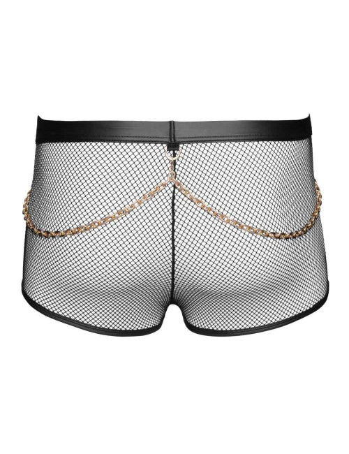 Svenjoyment Pants Black – Czarne męskie spodnie/szorty erotyczne S