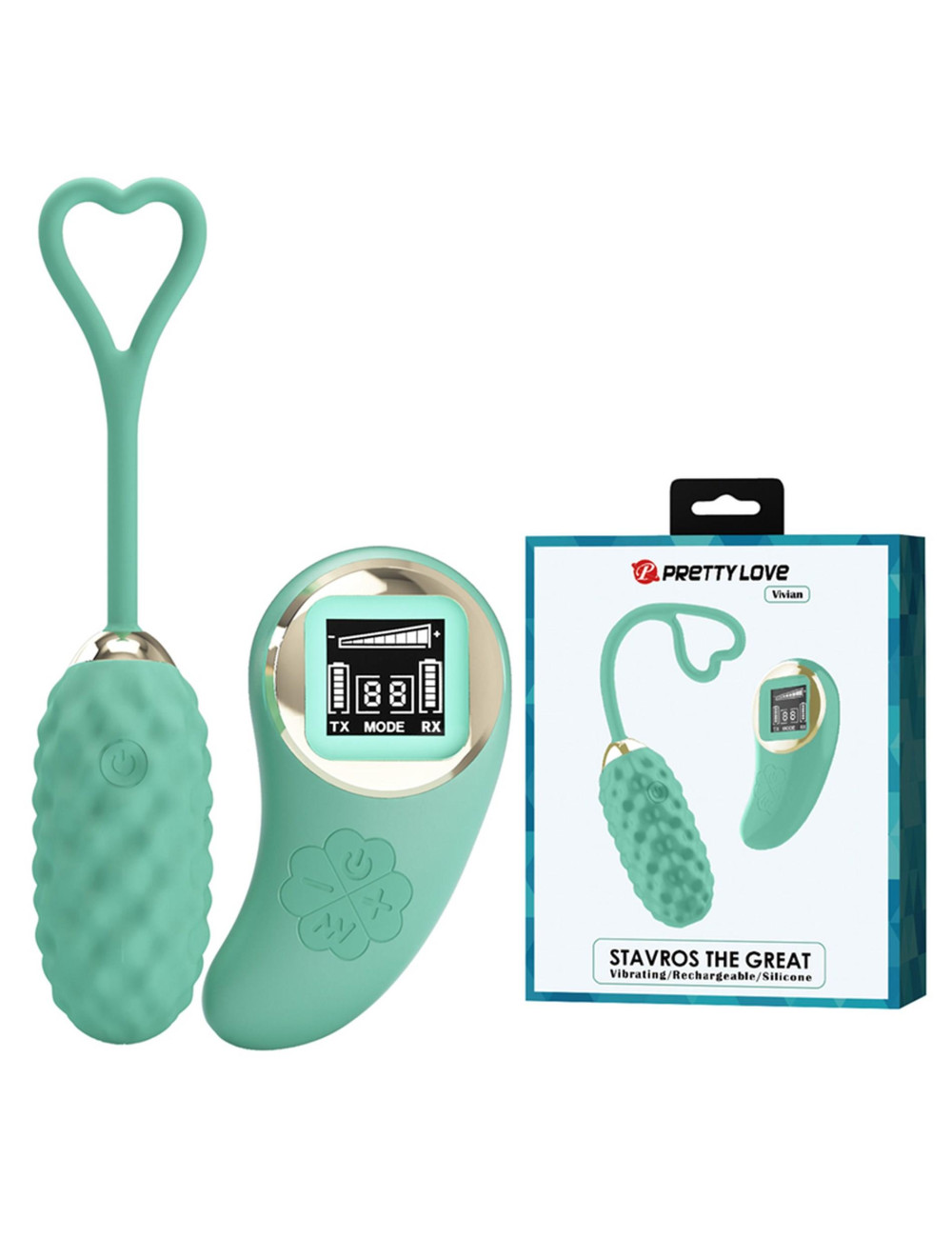 Pretty Love Vivian Green Wibrator Z Pilotem Zielony