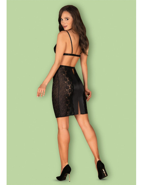 Obsessive Kompleks Bielizny Blanita 2-Częściowy Czarny S/M