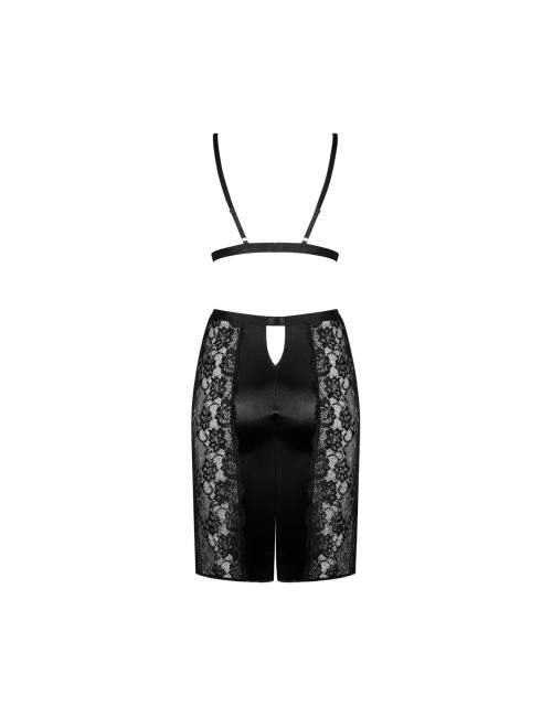 Obsessive Kompleks Bielizny Blanita 2-Częściowy Czarny S/M