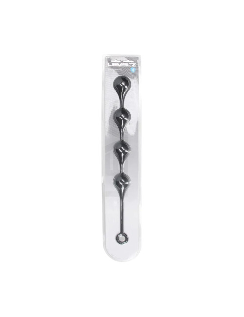 Silikonowe kule analne Waterdrop XL 50mm Czarne Levelz