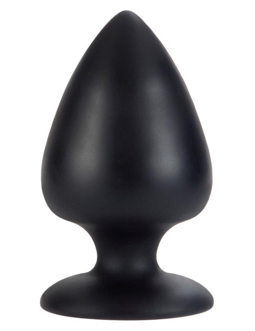 COLT Big Boy Black – silikonowy plug analny 5,75 cm – bezpieczny dla ciała, zabawki anal/plugi