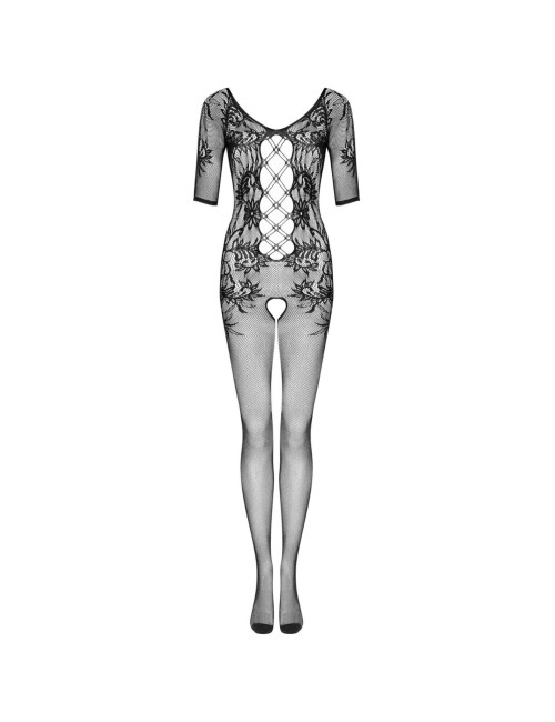 Obsessive Bodystocking F238 S/M/L - Zmysłowa Czarna Siateczka