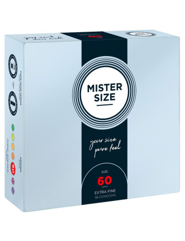 Mister Size 60mm pack of 36