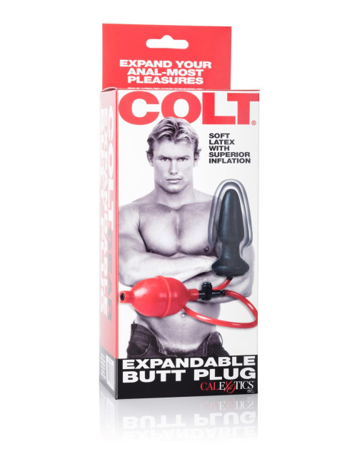 COLT Expandable Butt Plug Black