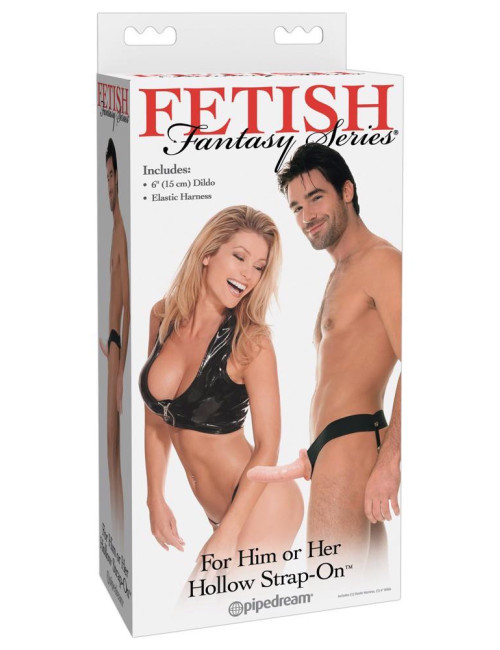 Fetish Fantasy Series Puste Dildo do Strap-On