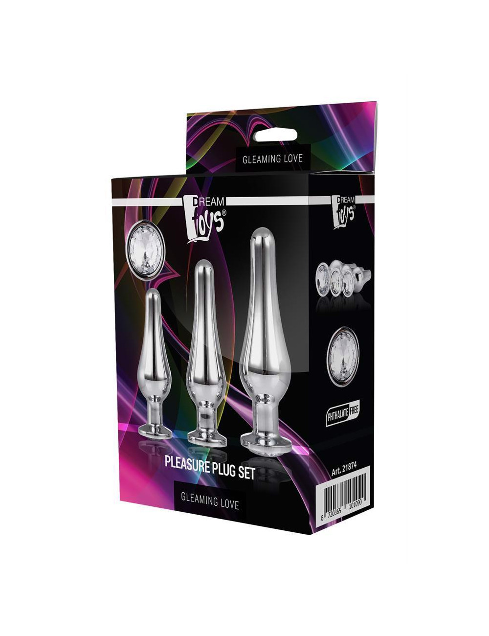 GLEAMING LOVE PLEASURE SET SILVER