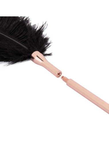 Rosy Gold - Feather Tickler & Whip - Rosegold