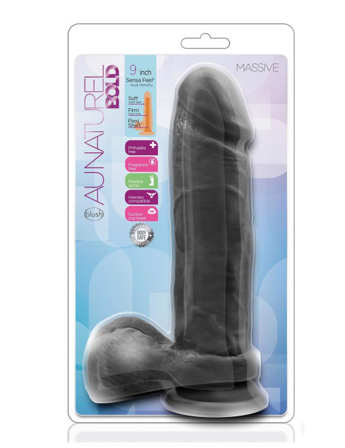 AU NATUREL BOLD MASSIVE 9INCH DILDO