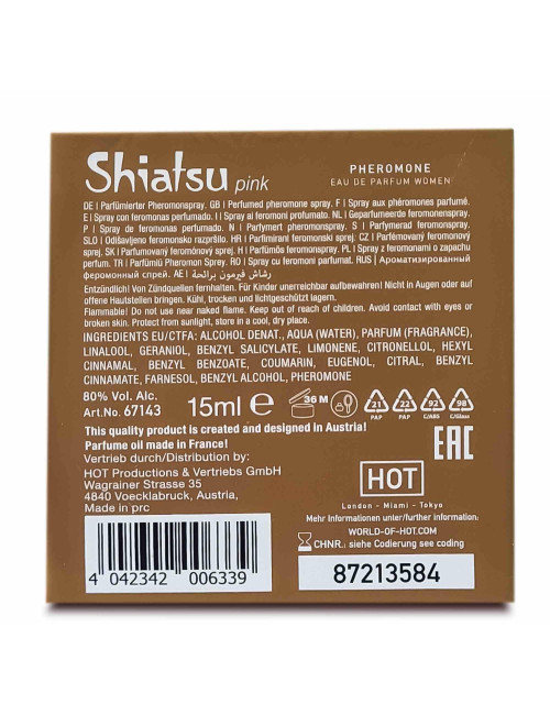 Hot Shiatsu Pheromon Perfumy z Feromonami dla Kobiet 15 ml