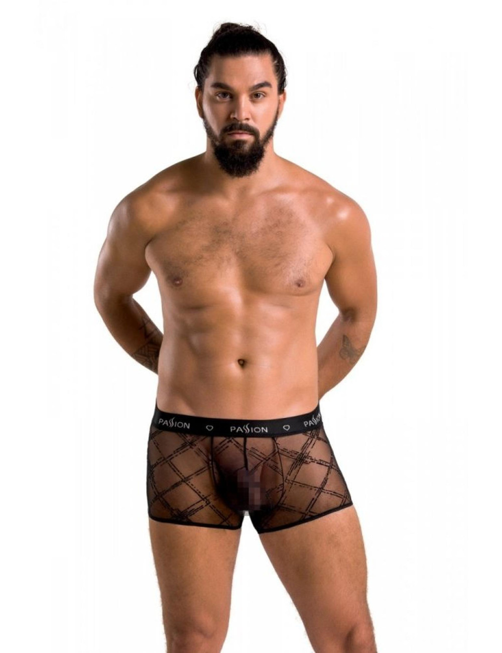 Czarne szorty męskie Casmir James S/M