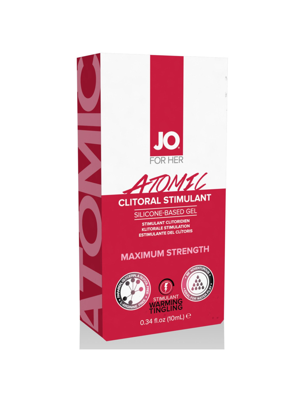 System JO - For Her Clitoral Stimulant Warming Atomic 10 ml