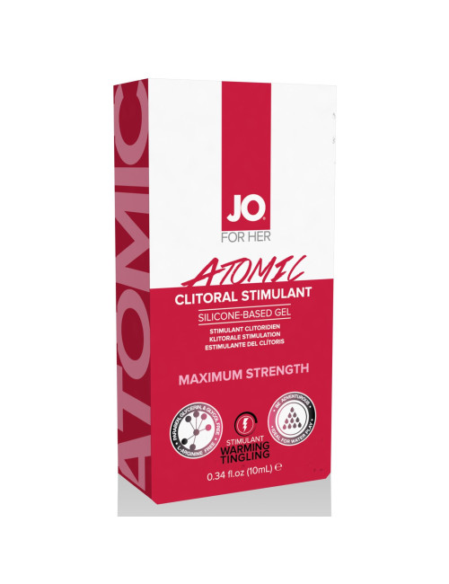 System JO - For Her Clitoral Stimulant Warming Atomic 10 ml