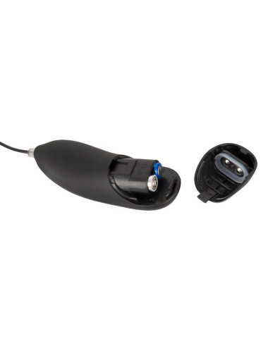 Inflatable vibrating butt plug