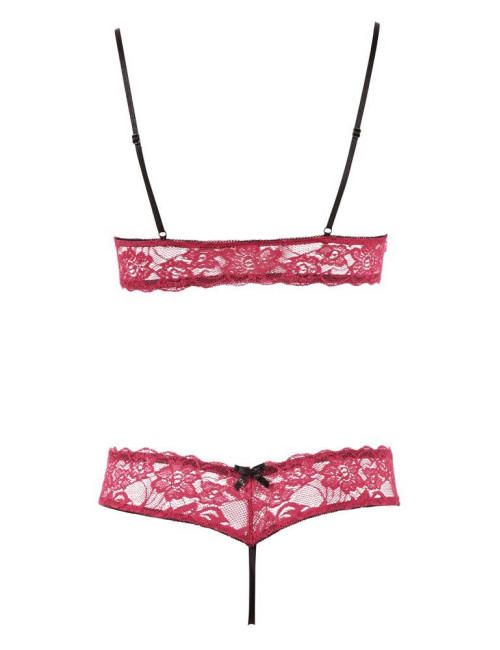 Cottelli Lingerie Zmysłowy Komplecik Bielizny Bra Set S