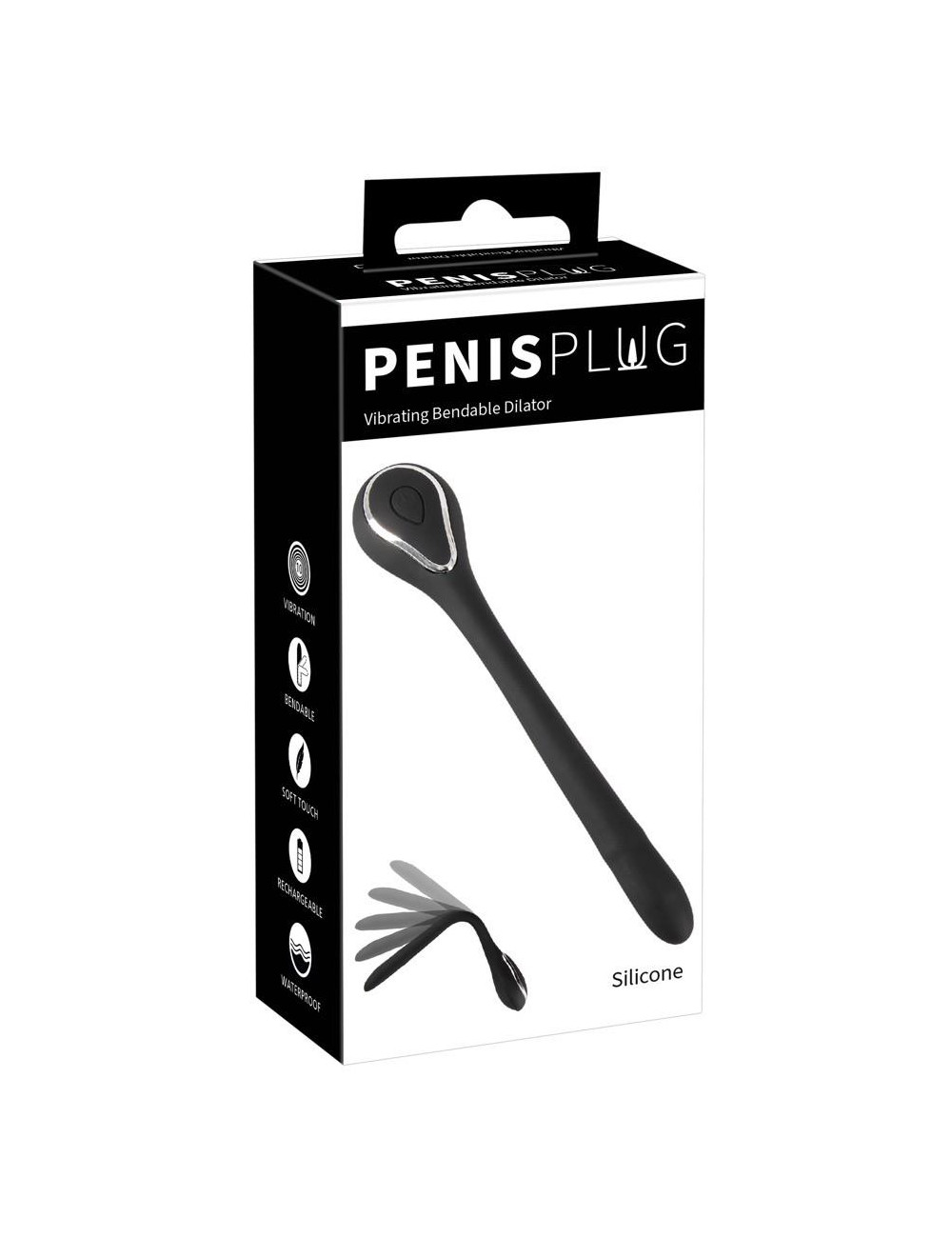 Penisplug Vibrating bendible D