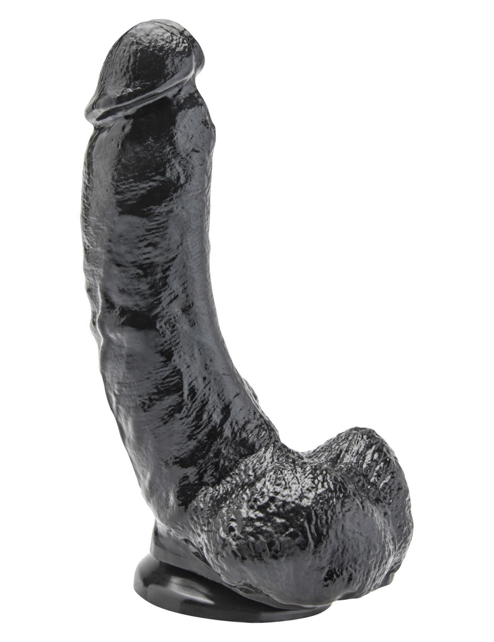 Dildo 8 inch with Balls Black