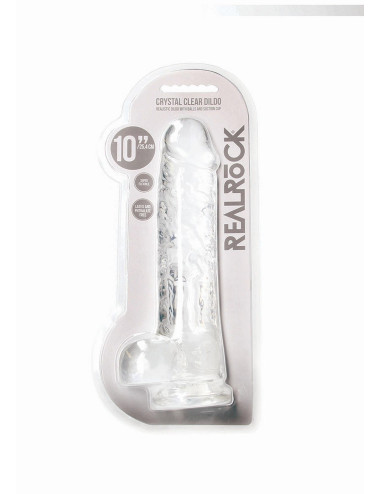 Realistic Dildo with Balls - 10/ 25,4 cm