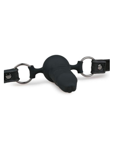 Knebel-Ball Gag With Silicone Dong