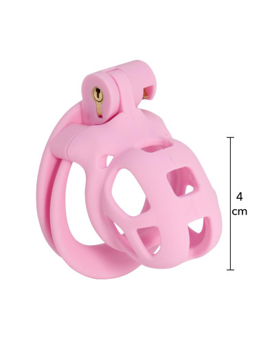 Penis Prison Cock Cage X-Short Pink
