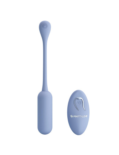 PRETTY LOVE - LECHIES  Dream chaser 5, Blue, Wireless remote control 12 vibration functions Memory function