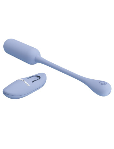 PRETTY LOVE - LECHIES  Dream chaser 5, Blue, Wireless remote control 12 vibration functions Memory function