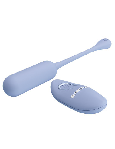 PRETTY LOVE - LECHIES  Dream chaser 5, Blue, Wireless remote control 12 vibration functions Memory function