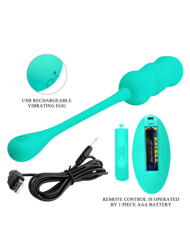 PRETTY LOVE - LESHY Dream Chaser 4, Green, 12 vibration functions Wireless remote control