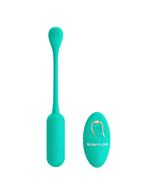 PRETTY LOVE - LECHIES  Dream chaser 5, Green, Wireless remote control 12 vibration functions Memory function