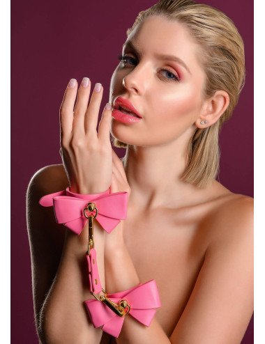 Wrist Cuffs Set Pink
