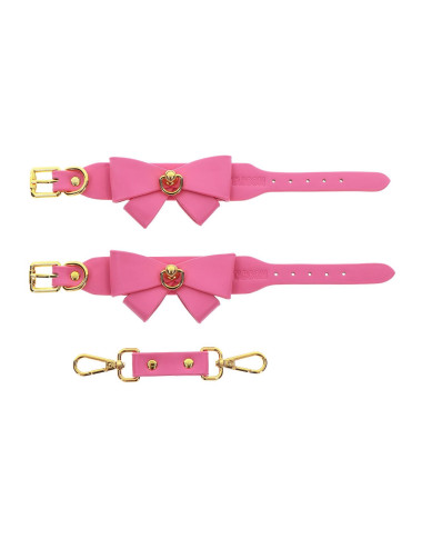 Wrist Cuffs Set Pink